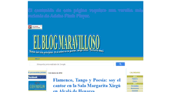 Desktop Screenshot of elblogmaravilloso.com