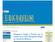 Tablet Screenshot of elblogmaravilloso.com
